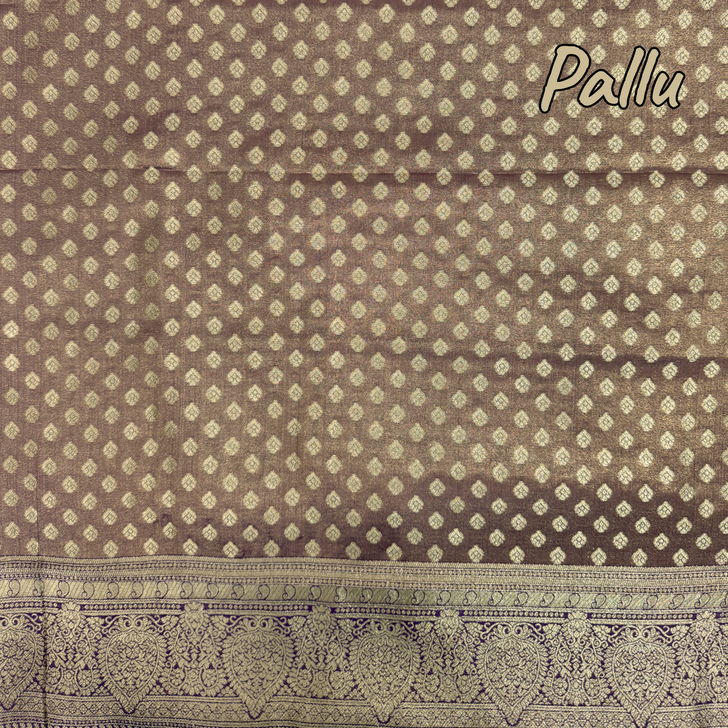 Deep Plum Soft Tissue Saree