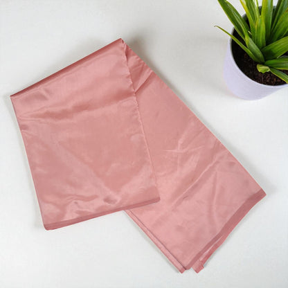 Rust Pink soft Silk Saree with Heritage Brocade Blouse